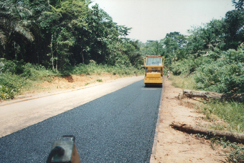 Niefang—Engong Highway in Equatorial Guinea